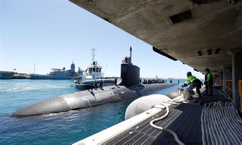 Submarine Docked